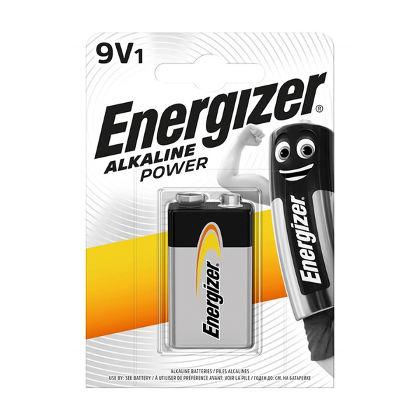 Bateria 9V 6LR61 Energizer Alkaline Power (1 szt.)