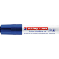 Marker kredowy Edding 4090 końcówka ścięta 4-15mm niebieski