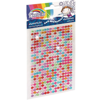 Diamenciki samoprzylepne Fiorello mix kolorów GR-DS041
