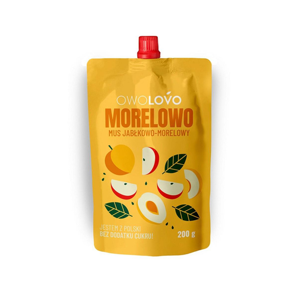 Mus jabłkowo-morelowy Owolovo 200g