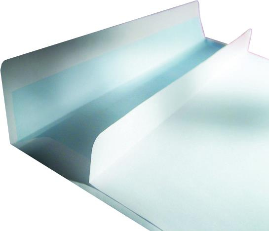 Koperty DL (110x220 mm) białe SK - 1000 sztuk