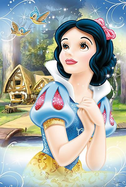 Puzzle 24 maxi Rozmażona śnieżka Princess