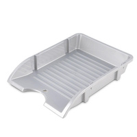 Szuflada na dokumenty A4 Donau niełamliwa srebrny