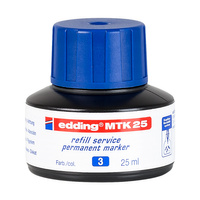 Tusz do uzupełniania markerów permanentnych e-MTK 25 Edding niebieski