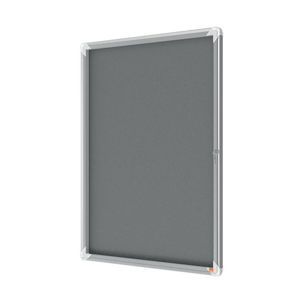 Gablota filcowa wewnętrzna Nobo Premium Plus 709x970mm szary