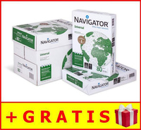 Papier ksero A4 80g 5 ryz Navigator Universal + Woda Żywiec 1.5l GRATIS