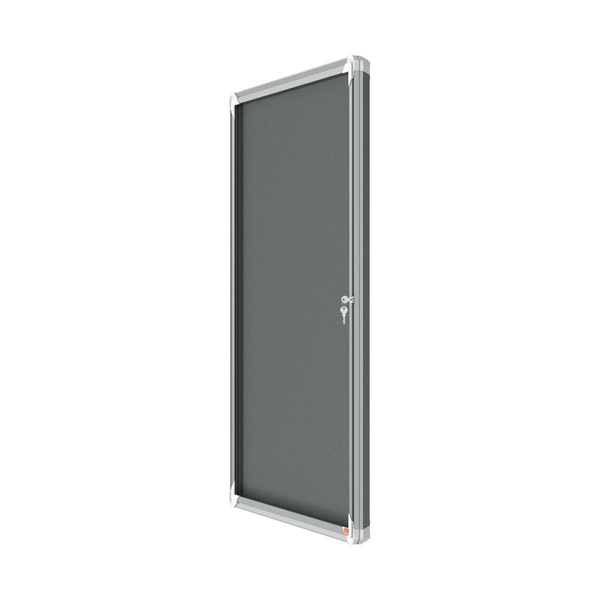 Gablota filcowa wewnętrzna Nobo Premium Plus 709x970mm szary