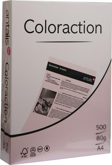 Papier ksero kolorowy A4 160g Tropic różowy Coloraction