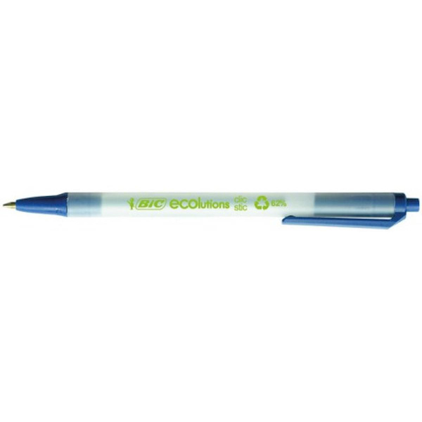 Długopis automatyczny Bic Ecolution Clic Stic niebieski