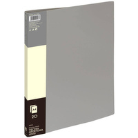 Teczka ofertowa Grand A4 20 koszulek szary