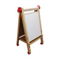 Stojak edukacyjny dla dzieci Memobe 2 wsuwane tablice 51x51x98 cm