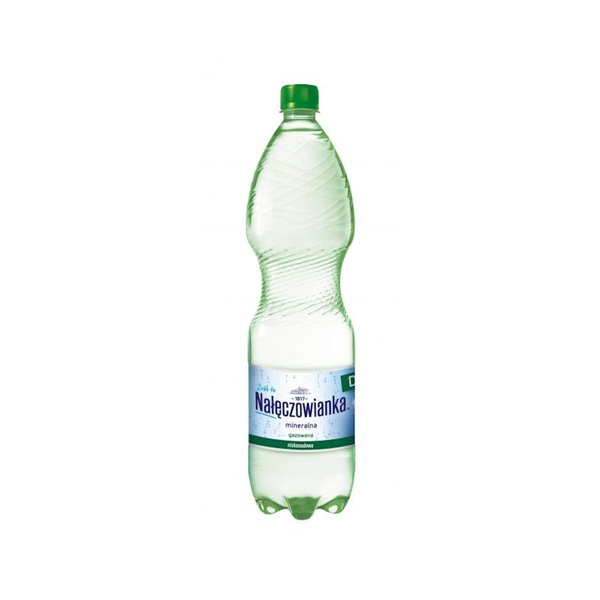 Woda mineralna gazowana 1.5l Nałęczowianka