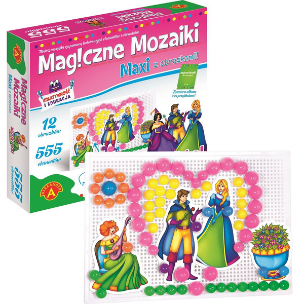 Gra Magiczne mozaiki 555 elementów - wielki bal Alexander