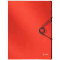 Teczka z gumką Leitz Solid 30mm jasnoczerwony