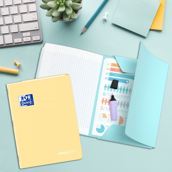 Zeszyt A5 w kratkę 60 kartek Oxford Easybook