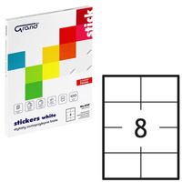 Etykiety samoprzylepne Grand 105x74 mm