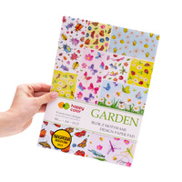 Blok z motywami Happy Color Garden A4 15 arkuszy