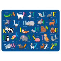 Podkładka laminowana Alfabet