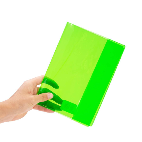 Okładka na zeszyt Panta Plast A5 neonowa zielony