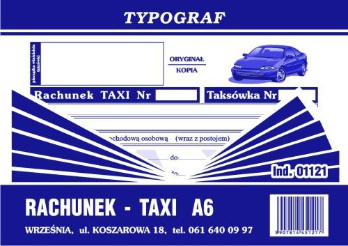 Rachunek Taxi A6