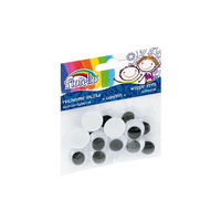 Ruchome oczka samoprzylepne Fiorello GR-KE15-20 20mm