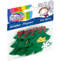 Ozdoby filcowe Fiorello GR-CH323 choinka