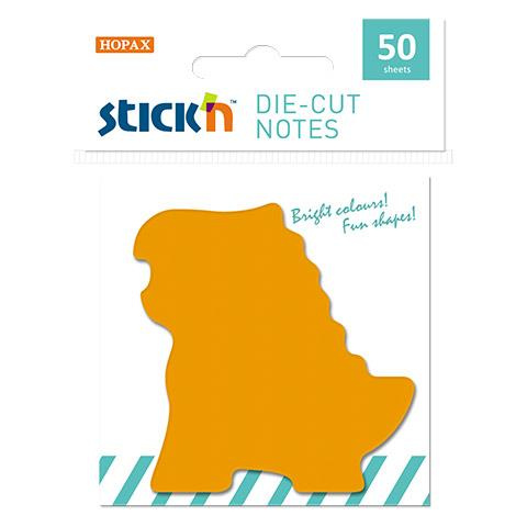 Karteczki samoprzylepne Stick`n Dinozaur 70x70mm