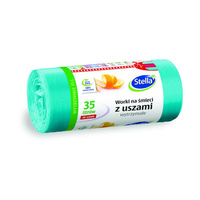 Worki na śmieci z uszami Stella 35l