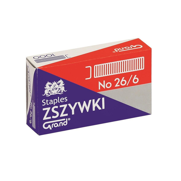 Zszywki 26/6 Grand