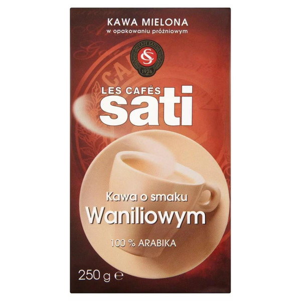 Kawa mielona Sati waniliowa 250g