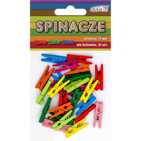 Spinacze drewniane 25mm Aliga