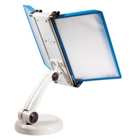 Biurkowy system prezentacyjny Mini Stand Djois x Tarifold + 10 paneli prezentacyjnych niebieskich