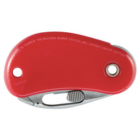 Nóż bezpieczny składany PSC2 czerwony
