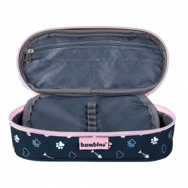 Piórnik saszetka usztywniona z klapką Kitty