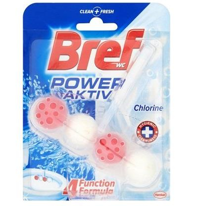 Kostka toaletowa WC Bref Power Active Chlorine