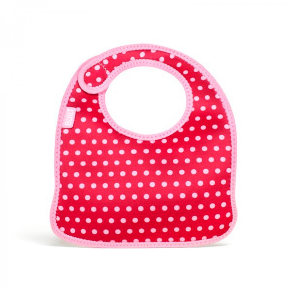 Śliniak dla dzieci Baby Pink Mini Dots 2 sztuki