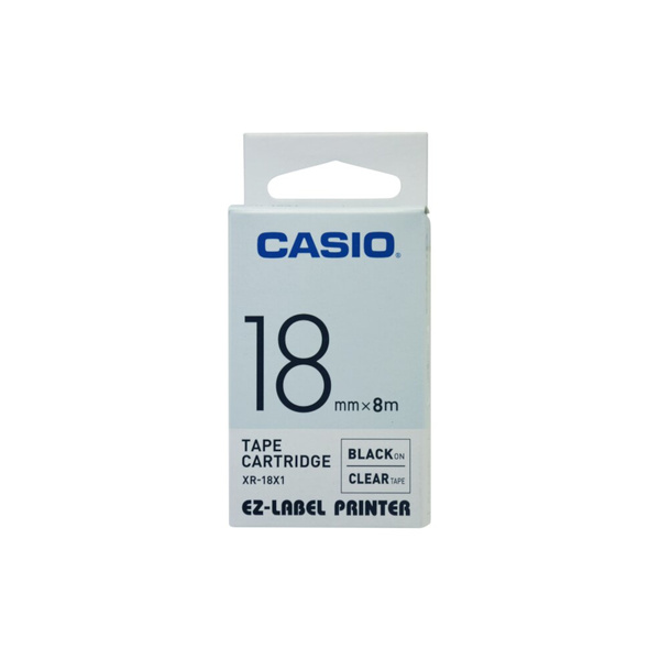 Taśma do drukarek etykiet Casio XR-18X