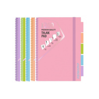 Kołozeszyt A4 200 kartek Astrapap PP pastel