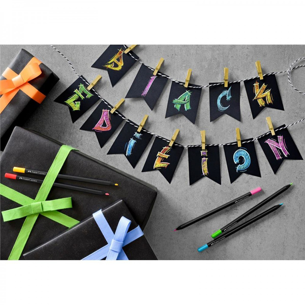 Kredki trójkątne Faber Castell Black Edition 50 kolorów