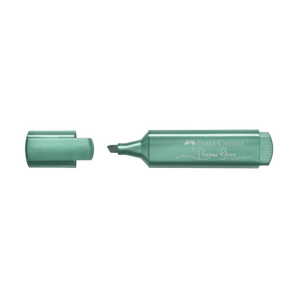 Zakreślacz metaliczny Faber Castell 1546 zielony