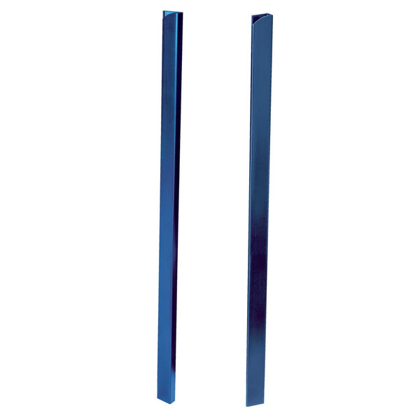 Listwy wsuwane GBC 5mm - 25 sztuk niebieski