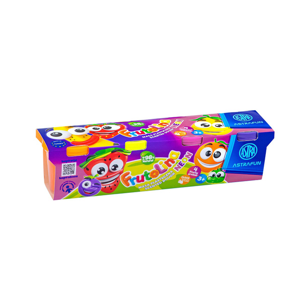 Masa plastyczna Frutolina Astra Fun Neon 4 kolory