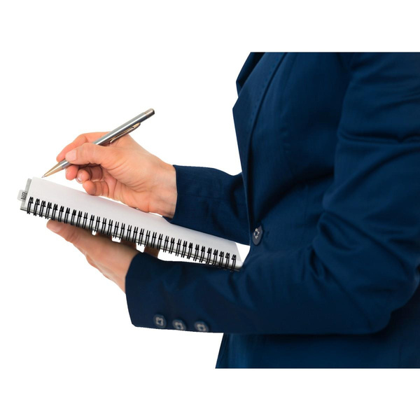 Notatnik A4 w kratkę 90 kartek Leitz Office szary