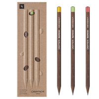Ołówek Nespresso Swiss Wood Caran d'Ache 3 sztuki