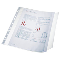 Koszulki na dokumenty Esselte A4 z klapką groszkowe