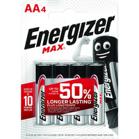Baterie AA LR6 1.5V Energizer Max (4 szt.)