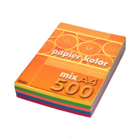 Papier ksero Kreska A4 80g mix 5 kolorów 500 arkuszy
