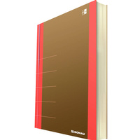 Notatnik 165x230mm w kratkę 80 kartek Donau Life organizer pomarańczowy