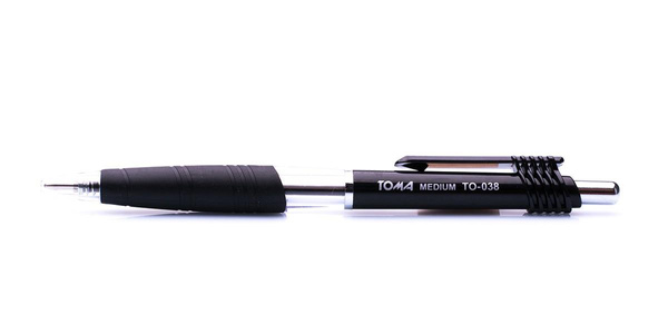 Długopis automatyczny Toma Medium TO-038 czarny