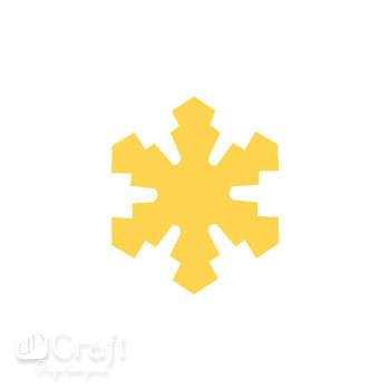 Dziurkacz ozdobny Śnieżynka 2,5cm Dp Craft